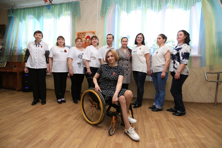 В Сургутской общественной организации инвалидов состоялось мероприятие, посвящённое Дню Победы 