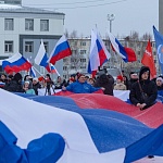 Сургутяне отметили десятилетие со дня вхождения Республики Крым и города федерального значения Севастополь в состав России